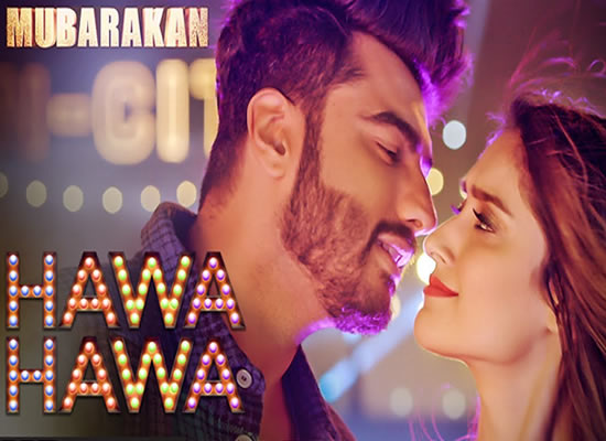 Hawa Hawa song of film Mubarakan at No. 2 from 4th Aug to 10th Aug! Hawa Hawa song of film Mubarakan at No. 2 from 4th Aug to 10th Aug!