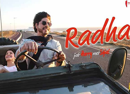 Radha song of film Jab Harry Met Sejal at No. 4 from 4th Aug to 10th Aug! Radha song of film Jab Harry Met Sejal at No. 4 from 4th Aug to 10th Aug!