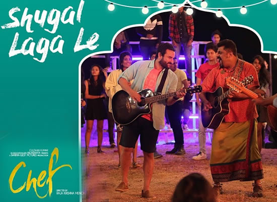 Shugal Laga Le Song of film Chef at No. 4 from 29th Sept to 5th Oct! Shugal Laga Le Song of film Chef at No. 4 from 29th Sept to 5th Oct!
