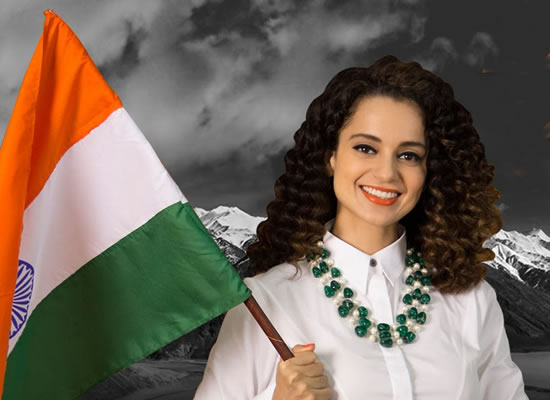 Kangana Ranaut's apt reply on the forced patriotism! Kangana Ranaut's apt reply on the forced patriotism!