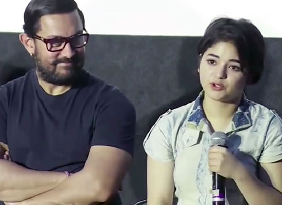 Aamir Khan impressed by Zaira Wasim's perfectionism! Aamir Khan impressed by Zaira Wasim's perfectionism!