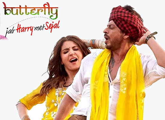 Butterfly song of film Jab Harry Met Sejal at No. 1 from 4th Aug to 10th Aug! Butterfly song of film Jab Harry Met Sejal at No. 1 from 4th Aug to 10th Aug!