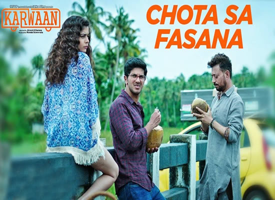 Chota Sa Fasana song of film Karwaan at No. 4 from 27th July to 2nd August! Chota Sa Fasana song of film Karwaan at No. 4 from 27th July to 2nd August!