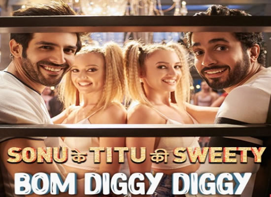 Bom Diggy Diggy Song of film Sonu Ke Titu Ki Sweety at No. 10 from 1st June to 7th June! Bom Diggy Diggy Song of film Sonu Ke Titu Ki Sweety at No. 10 from 1st June to 7th June!