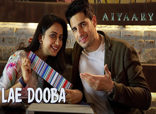 Lae Dooba song of film Aiyaary at No. 2 from 26th Jan to 1st Feb! Lae Dooba song of film Aiyaary at No. 2 from 26th Jan to 1st Feb!