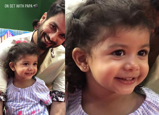 Misha to join father Shahid Kapoor on the sets of Batti Gul Meter Chalu! Misha to join father Shahid Kapoor on the sets of Batti Gul Meter Chalu!