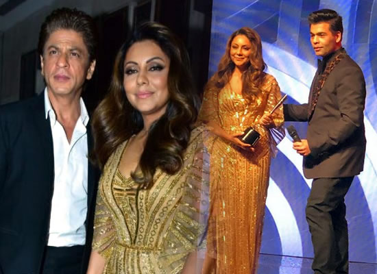 Gauri Khan dedicates her first ever award to SRK! Gauri Khan dedicates her first ever award to SRK!