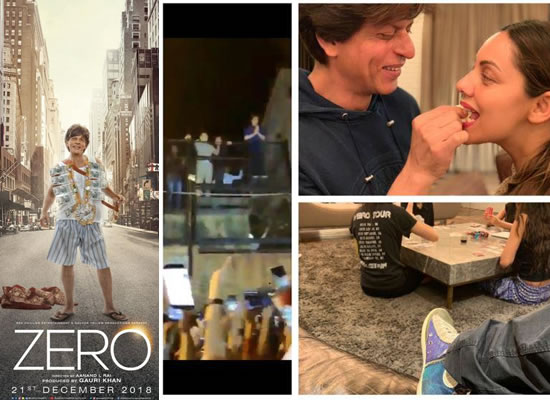 Shah Rukh Khan's birthday celebration at Mannat with family, friends and fans! Shah Rukh Khan's birthday celebration at Mannat with family, friends and fans!