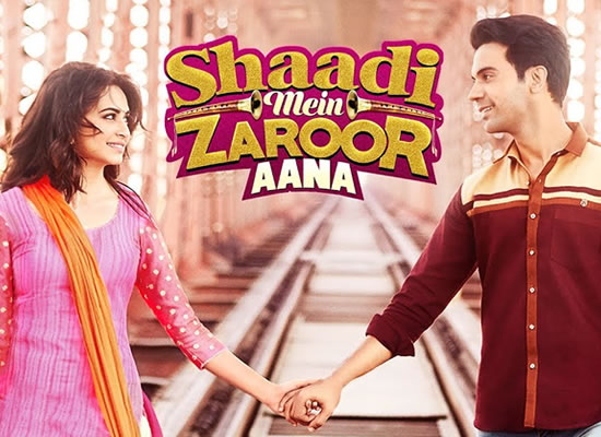 The soundtrack of Shaadi Mein Zaroor Aana is praiseworthy with melodious songs like Jogi, Main Hoon The soundtrack of Shaadi Mein Zaroor Aana is praiseworthy with melodious songs like Jogi, Main Hoon