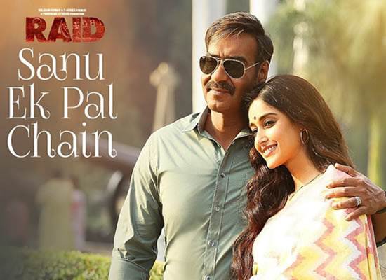 Sanu Ek Pal Chain song of film Raid at No. 9 from 1st June to 7th June! Sanu Ek Pal Chain song of film Raid at No. 9 from 1st June to 7th June!