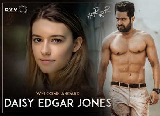 Jr NTR to romance with British beauty Daisy Edgar Jones! Jr NTR to romance with British beauty Daisy Edgar Jones!