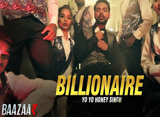 Billionaire Song of film Baazaar at No. 8 from 5th October to 11th October! Billionaire Song of film Baazaar at No. 8 from 5th October to 11th October!