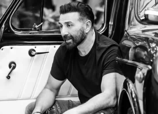 Sunny Deol to share a monochromatic pic in father Dharmendra's first vintage car!