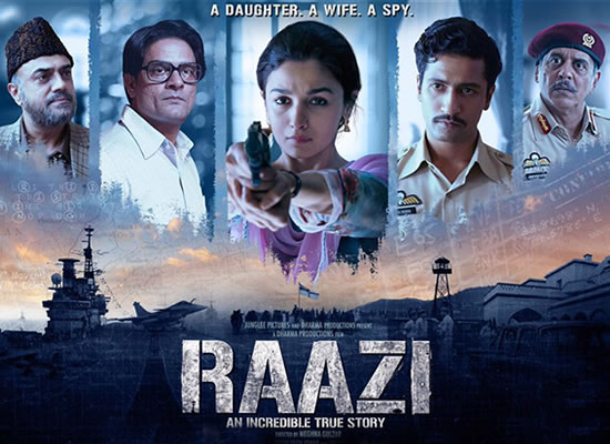 Film Raazi's soundtrack is situational one and fair enough with a patriotic number Ae Watan!