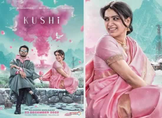 Samantha to unveil first look poster of her Vijay Deverakonda starrer Kushi!
