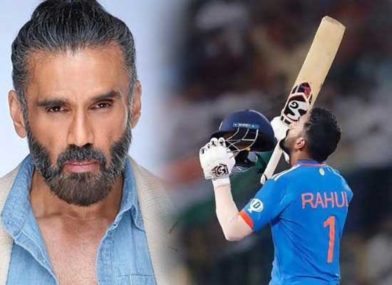Suniel Shetty to congratulate KL Rahul on his remarkable feat!