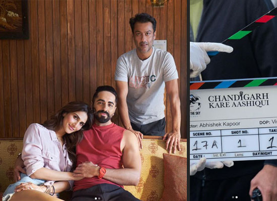 Ayushmann and Vaani starrer 'Chandigarh Kare Aashiqui' goes on floors!