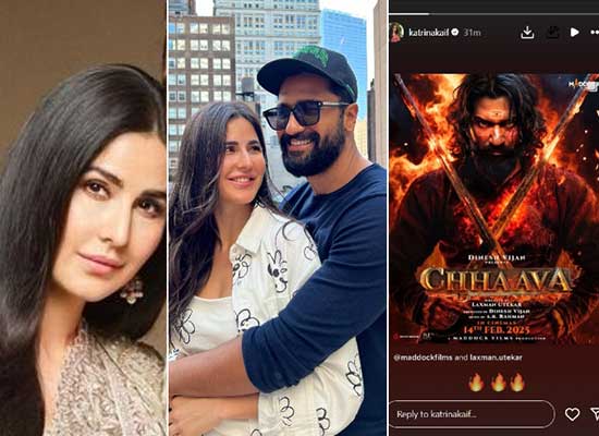 Vicky Kaushal's Chhaava Posters Leave Katrina Kaif Impressed!