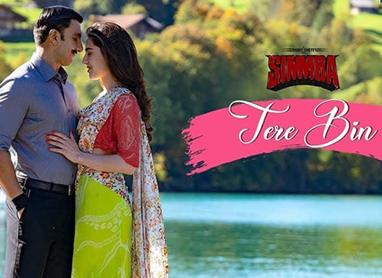 Tere Bin Song of film Simmba at No. 4 from 27th September to 3rd October!