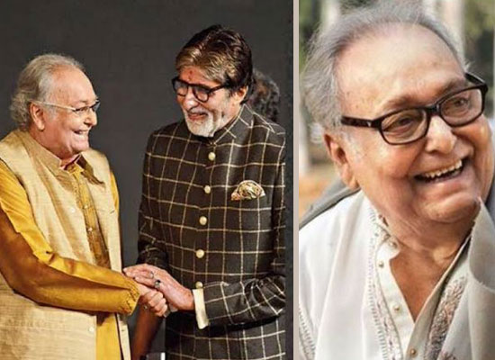 Big B mourns the demise of iconic actor Soumitra Chatterjee!