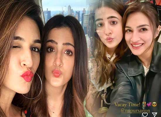 Kriti Sanon's vacation time in London Nupur ahead of her birthday with sister Nupur!