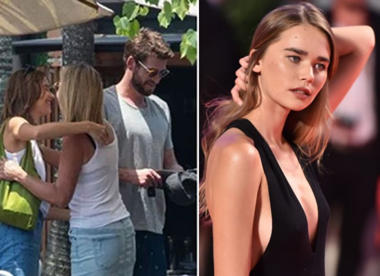 Liam Hemsworth and girlfriend Gabriella Brooks's romantic moments on an Australian beach!