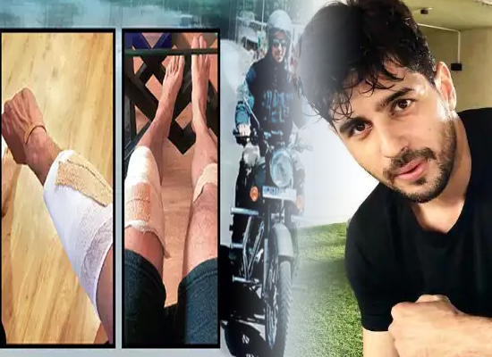 Shershaah star Sidharth Malhotra meets with an accident while riding a bike in Kargil!
