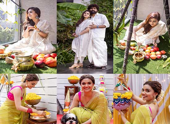 Nayanthara and Keerthy Suresh: Celebrating Tradition in Style!