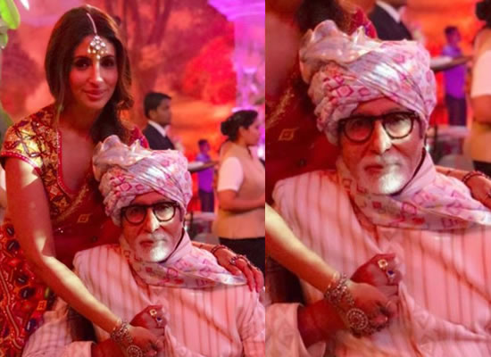 Big B gets a loveable birthday wish from daughter Shweta Bachchan!