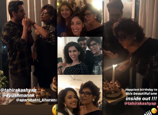 Tahira Kashyap rings in her birthday with hubby and other friends!