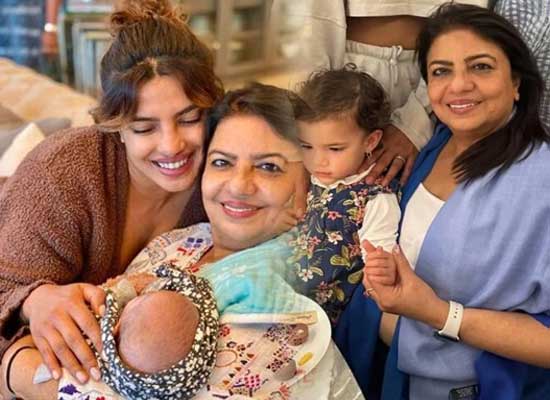 Priyanka Chopra Jonas Shares Heartwarming Unseen Snaps of Malti Marie with Nani Madhu!