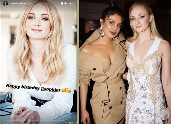 Priyanka Chopra's lovely birthday post for Sister-in-law Sophie Turner!