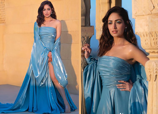 Yami Gautam's stylish avatar in icy blue gown!