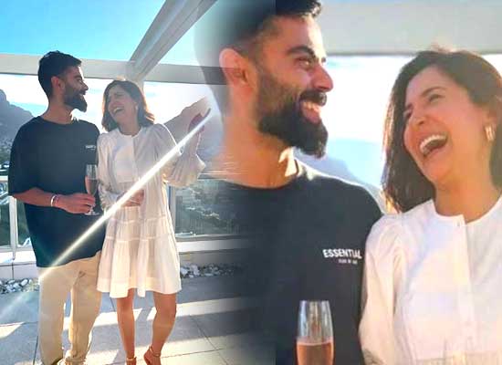 Virat Kohli pens a heartfelt note for wife Anushka Sharma after India's historic win! Virat Kohli pens a heartfelt note for wife Anushka Sharma after India's historic win!