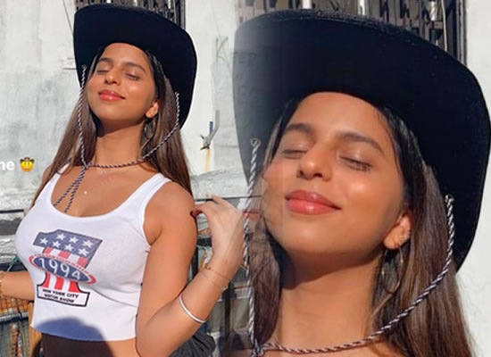 Suhana Khan's lovely cowboy look!