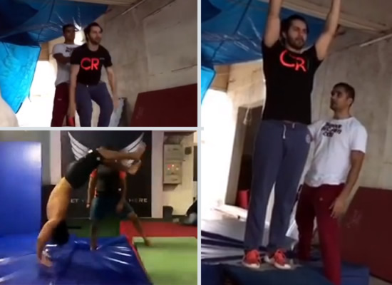Varun Dhawan reveals about his hard practice for getting the right backflip in Street Dancer 3D!