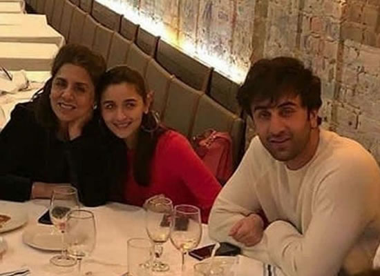 Alia Bhatt's dinner date with Ranbir Kapoor and mom Neetu Kapoor!