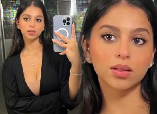 Suhana Khan looks stylish in a latest selfie!