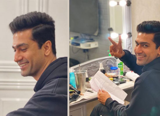 Vicky Kaushal's 'Shubh Aarambh' on the sets!