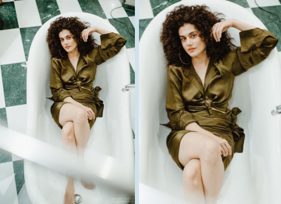 Taapsee Pannu looks stylish in a bathtub pic!