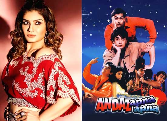 Raveena Tandon desires to be part of Andaz Apna Apna 2!