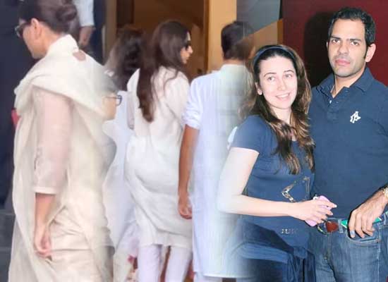 Sunjay Kapur Funeral: Karisma Kapoor and Children Stand Together in Mourning! Sunjay Kapur Funeral: Karisma Kapoor and Children Stand Together in Mourning!