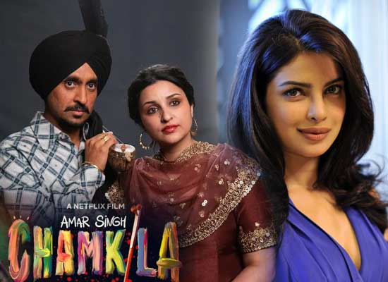 Priyanka Chopra reviews Parineeti Chopra and Diljit Dosanjh starrer film Amar Singh Chamkila!