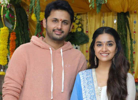 Nithiin wants to unite with Keerthy Suresh for the Telugu remake of Andhadhun?