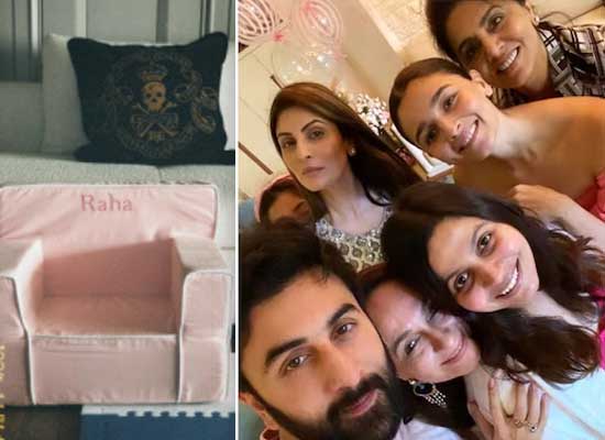 Birthday girl Shaheen Bhatt to share glimpse of Raha's customized chair with a family pic!