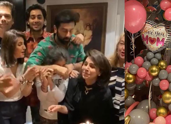Neetu Kapoor to celebrate her birthday with the family and friends!