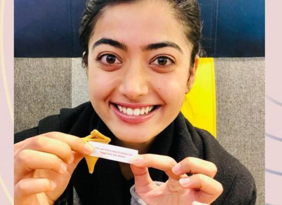 Rashmika Mandanna to share a lovely note for her fans!