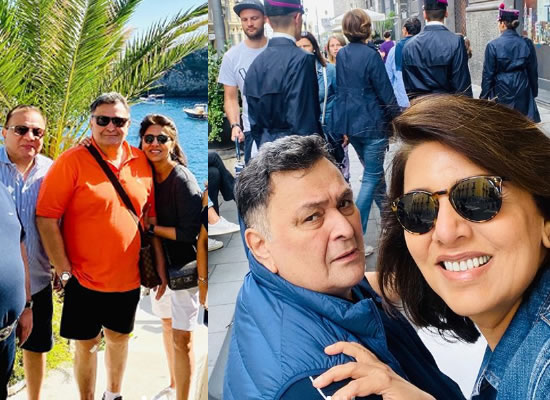 Neetu Kapoor to share lovely photos with Rishi Kapoor from their Italy trip!