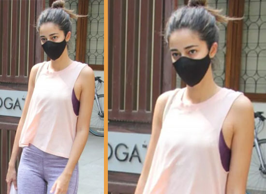 Ananya Panday's sporty look for her Yoga class!