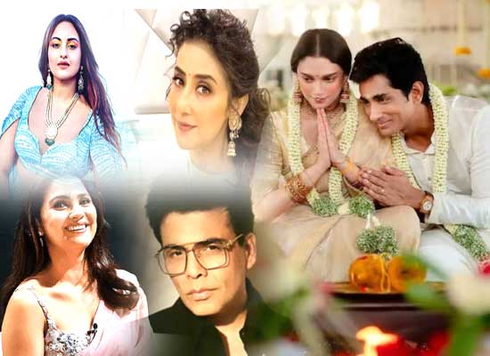 Celebs wish actress Aditi Rao Hydari on getting hitched to Siddharth! Celebs wish actress Aditi Rao Hydari on getting hitched to Siddharth!